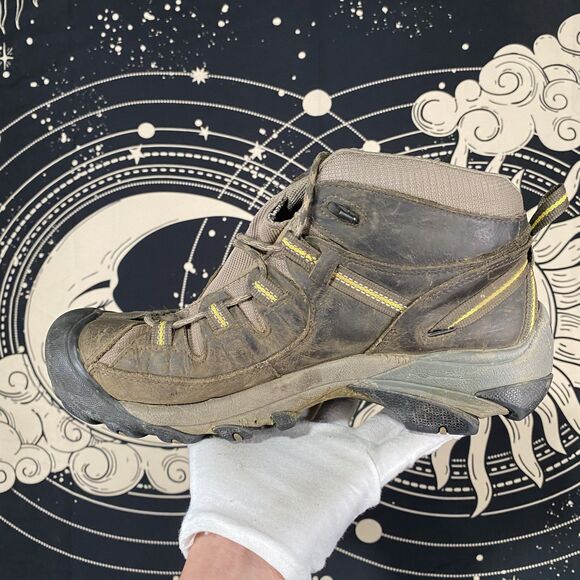 Keen Dry Waterproof Boots Brown Mens 10.5 Hiking Outdoor Utility main image 6